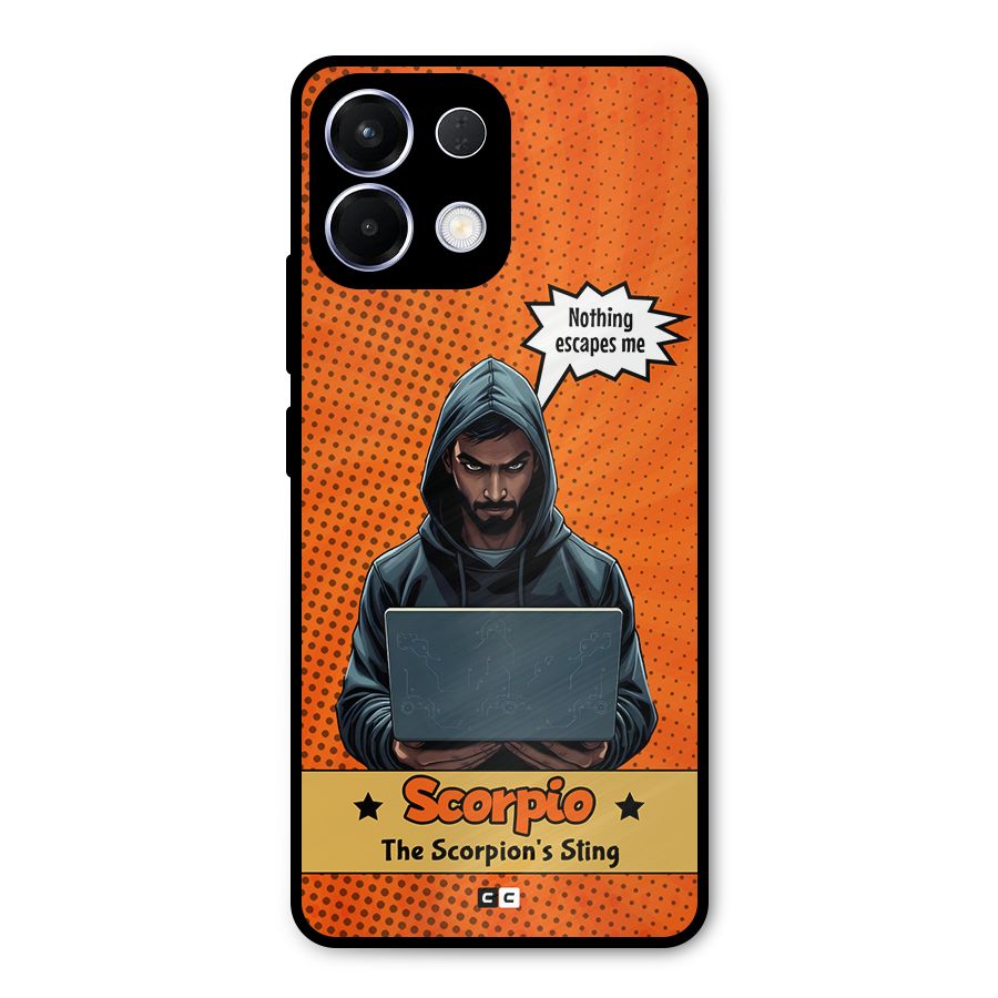 Scorpio Warning Metal Back Case for Oppo K13