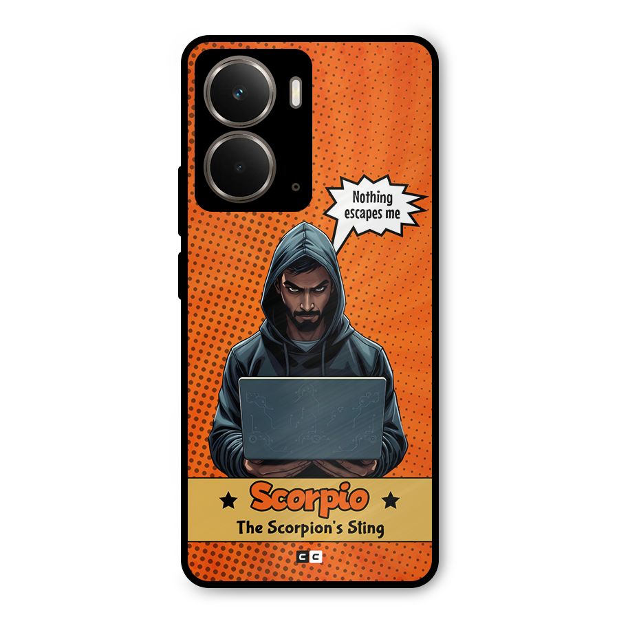 Scorpio Warning Metal Back Case for Realme P3