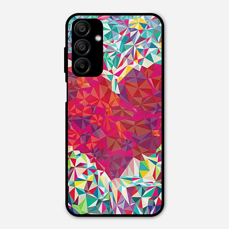 Scrumbled Heart Metal Back Case for Galaxy A15 5G