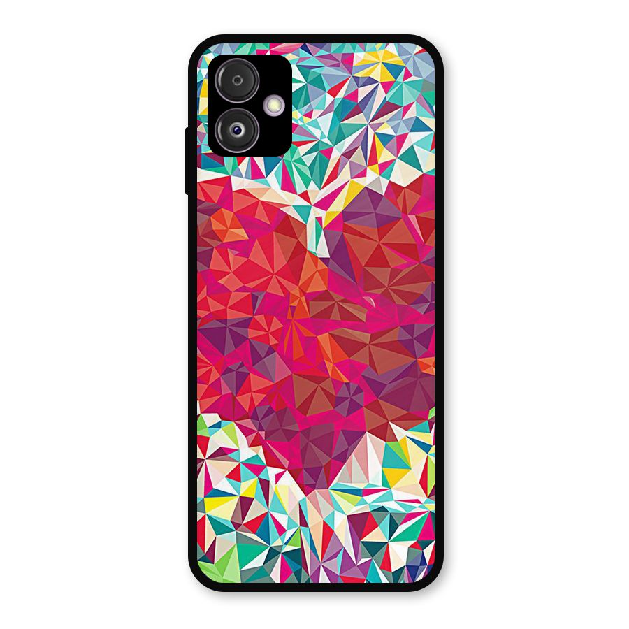 Scrumbled Heart Metal Back Case for Galaxy F14