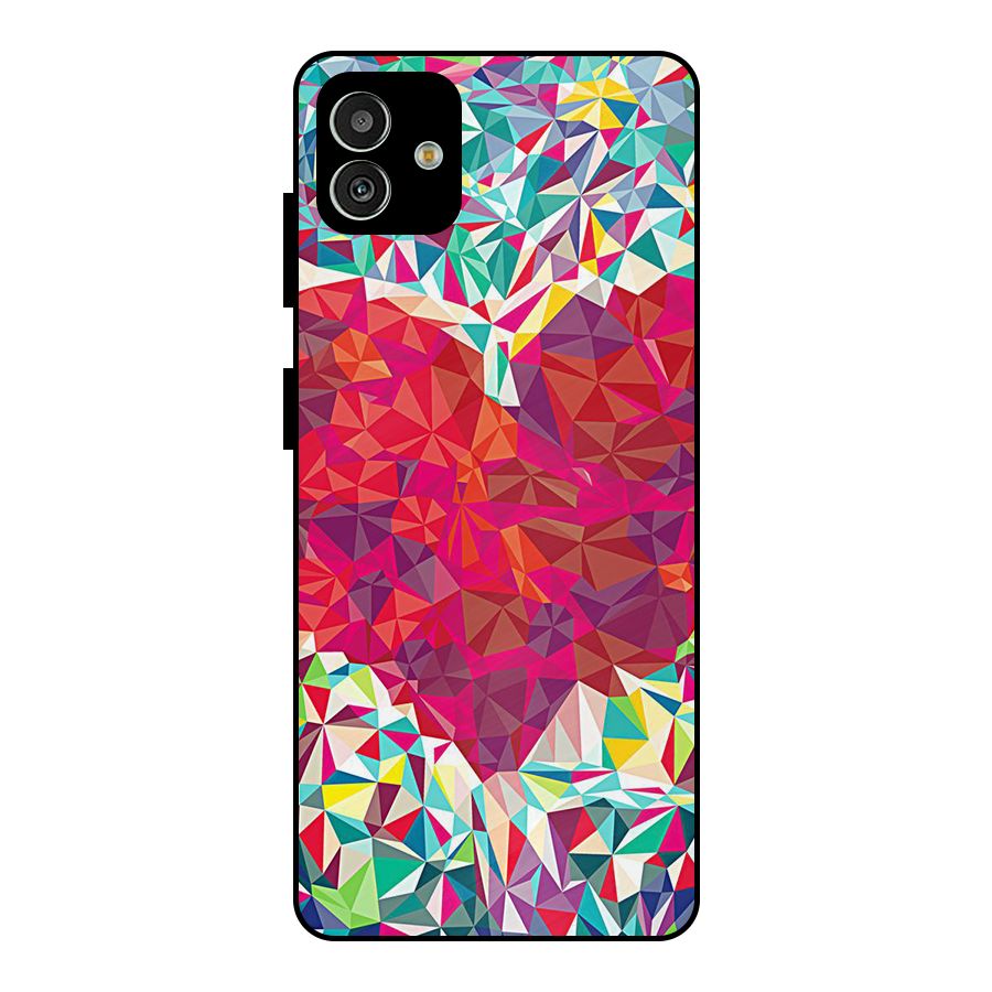 Scrumbled Heart Metal Back Case for Galaxy M13 5G