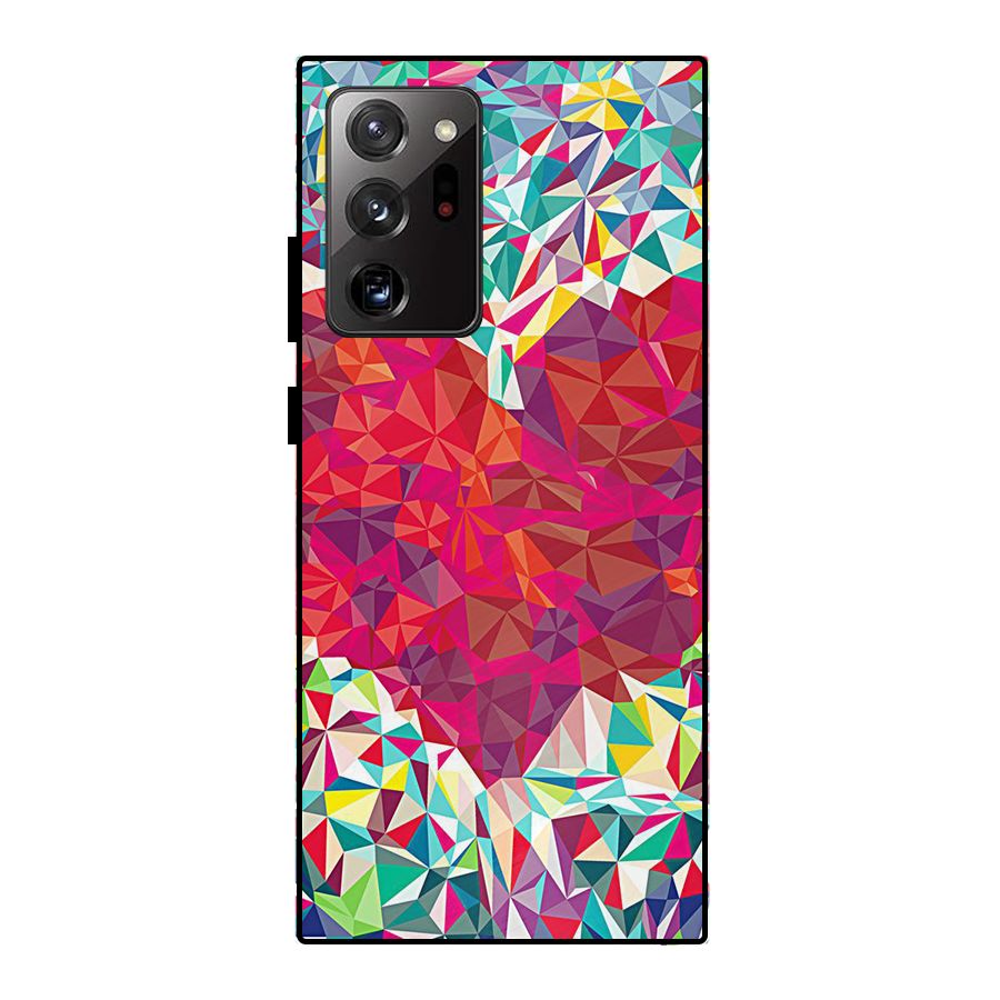 Scrumbled Heart Metal Back Case for Galaxy Note 20 Ultra