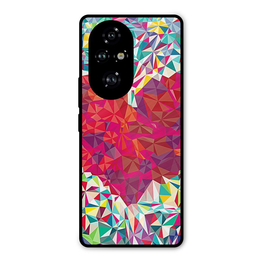 Scrumbled Heart Metal Back Case for Honor 200 Pro