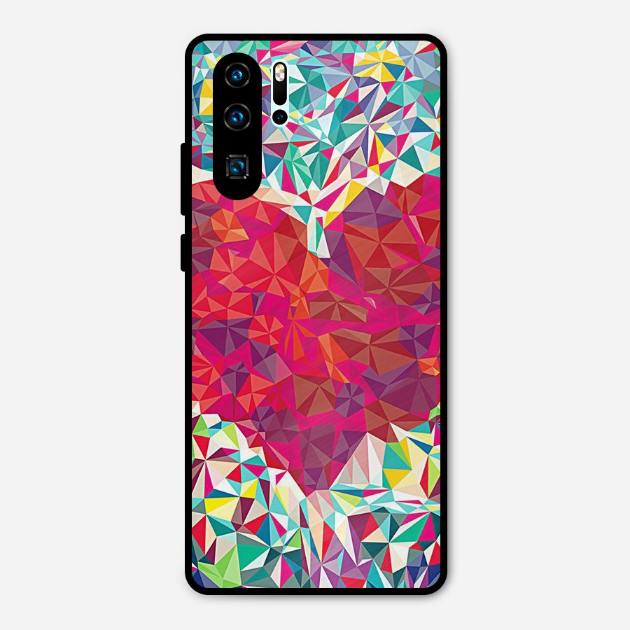 Scrumbled Heart Metal Back Case for Huawei P30 Pro