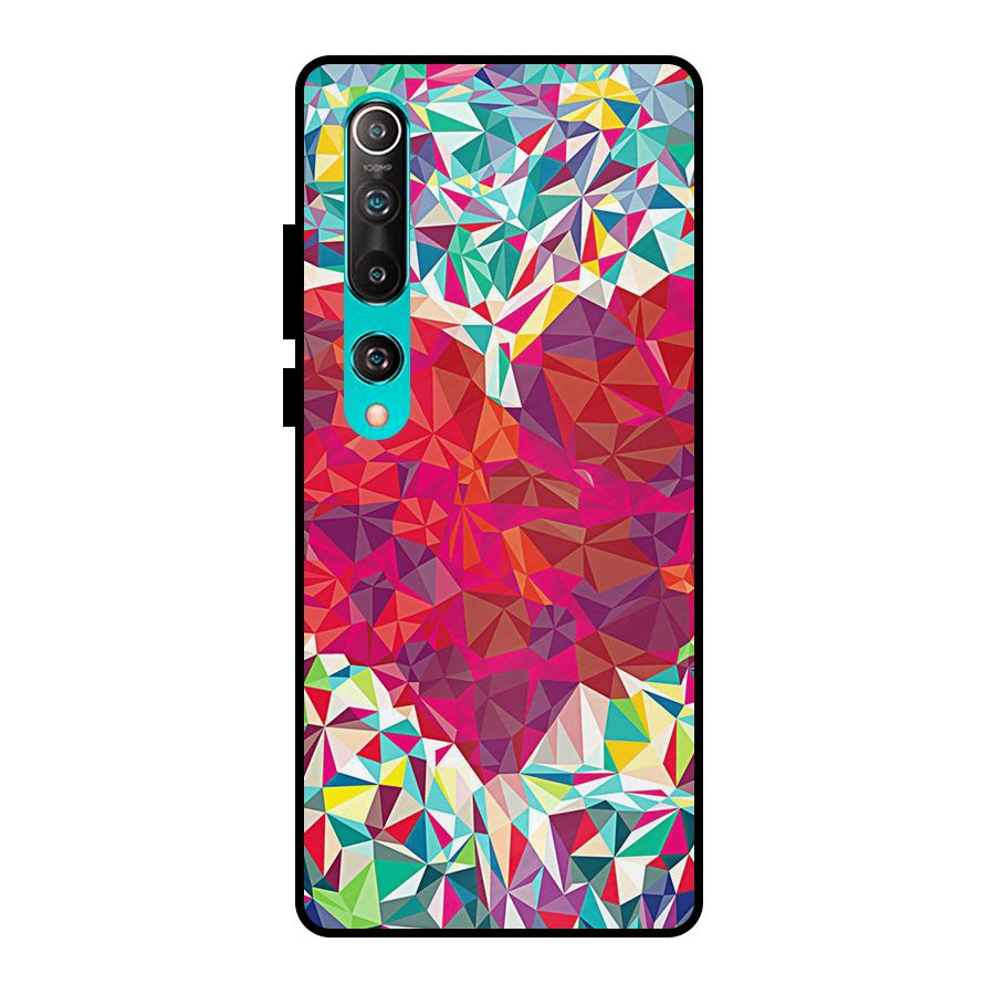 Scrumbled Heart Metal Back Case for Mi 10