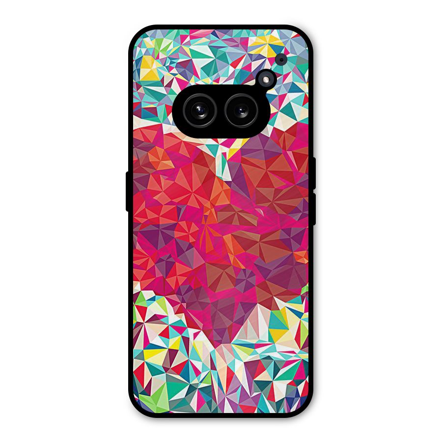 Scrumbled Heart Metal Back Case for Nothing Phone 2a Plus