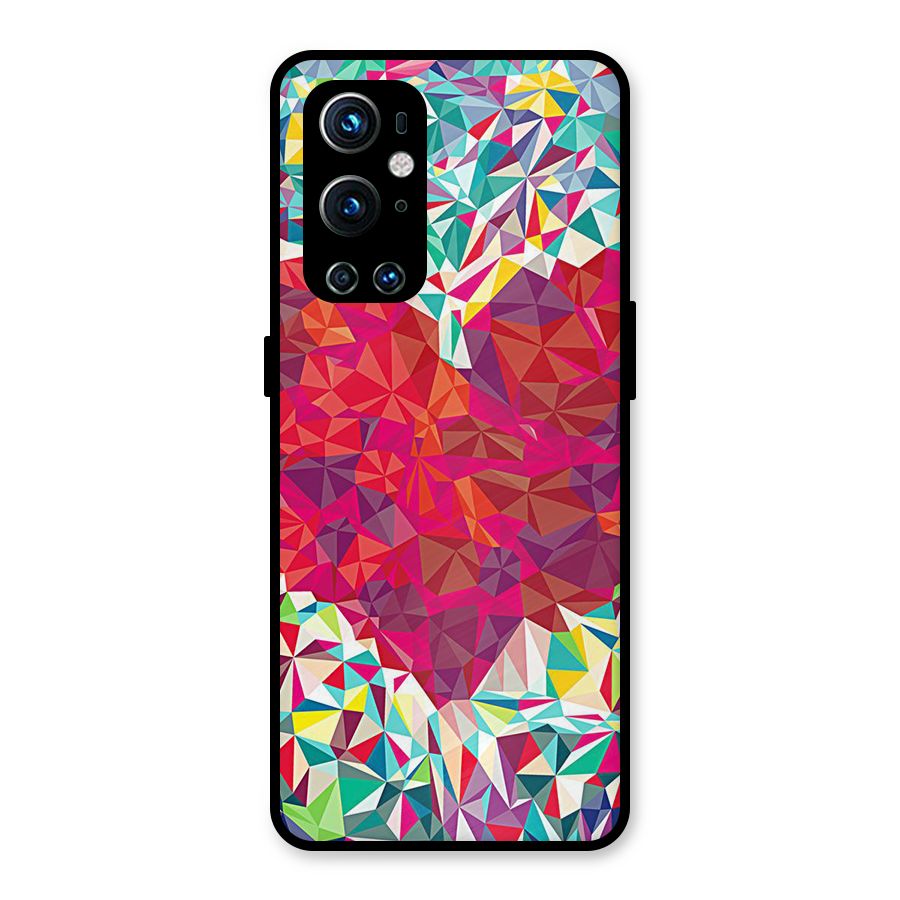Scrumbled Heart Metal Back Case for OnePlus 9 Pro
