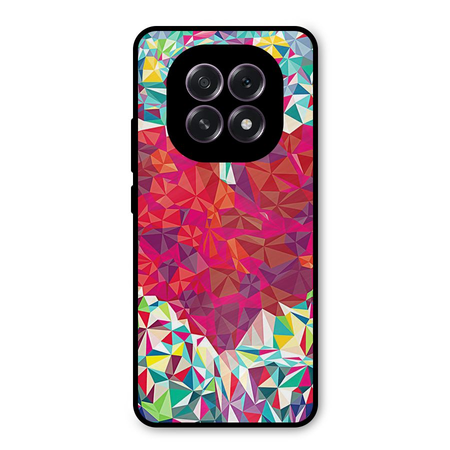 Scrumbled Heart Metal Back Case for Oppo F29