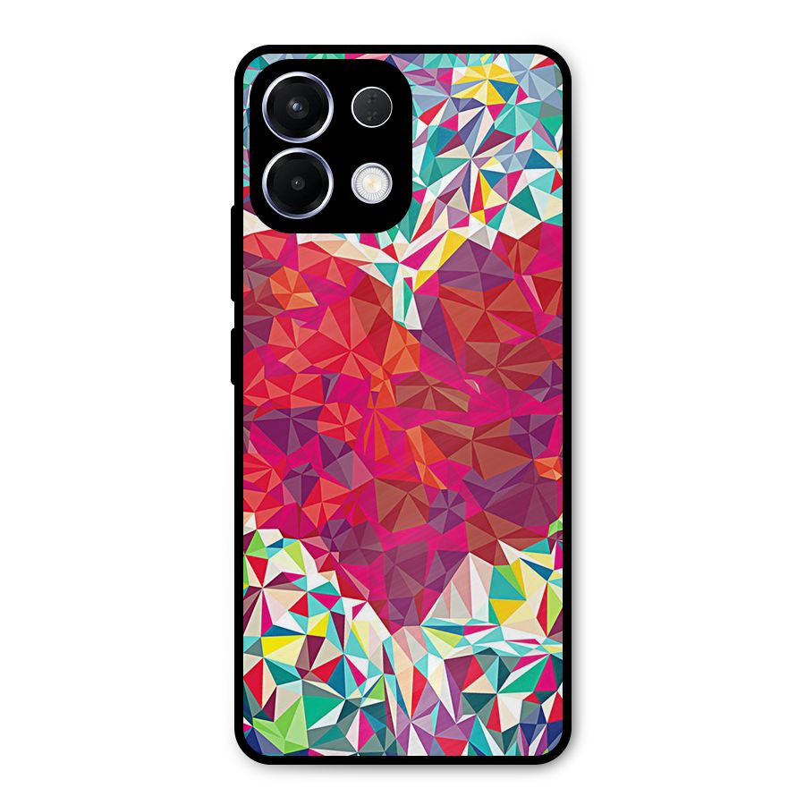 Scrumbled Heart Metal Back Case for Oppo K13
