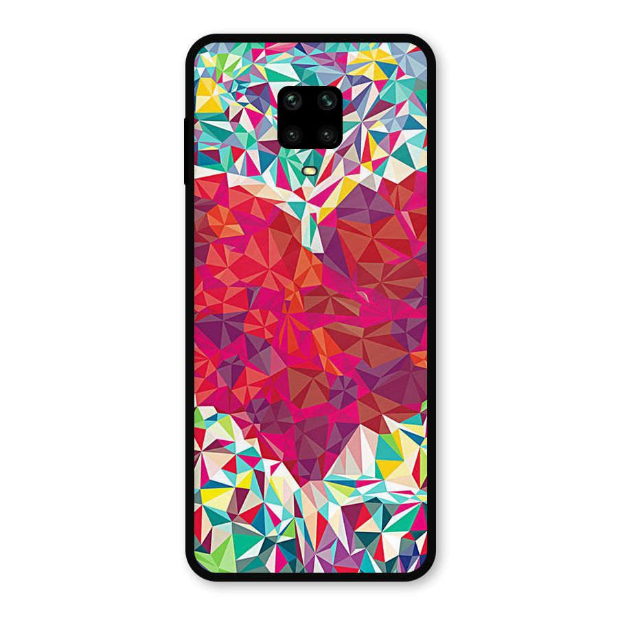 Scrumbled Heart Metal Back Case for Poco M2
