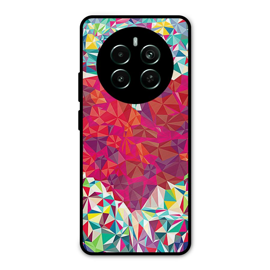 Scrumbled Heart Metal Back Case for Realme 12 Pro Plus