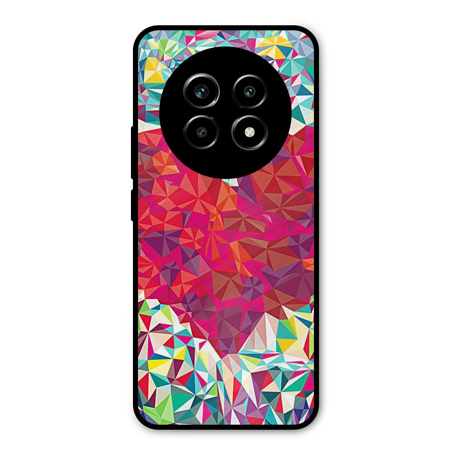 Scrumbled Heart Metal Back Case for Realme 13 Pro