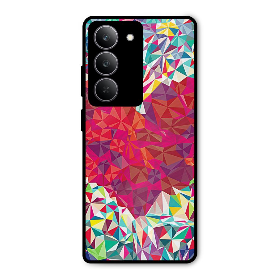 Scrumbled Heart Metal Back Case for Realme P3x