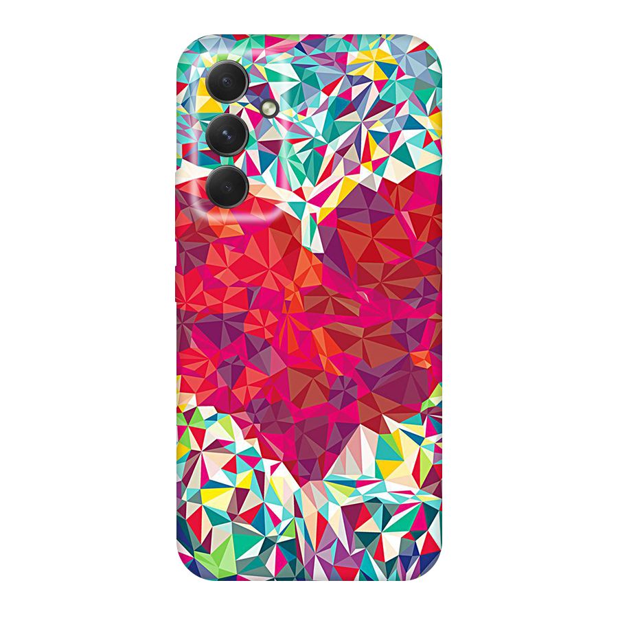 Scrumbled Heart Original Polycarbonate Back Case for Galaxy A54