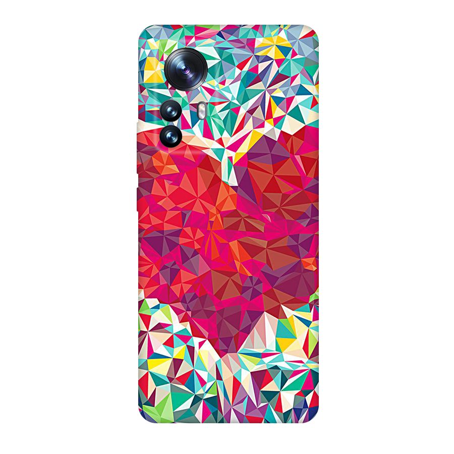 Scrumbled Heart Original Polycarbonate Back Case for Xiaomi 12 Pro