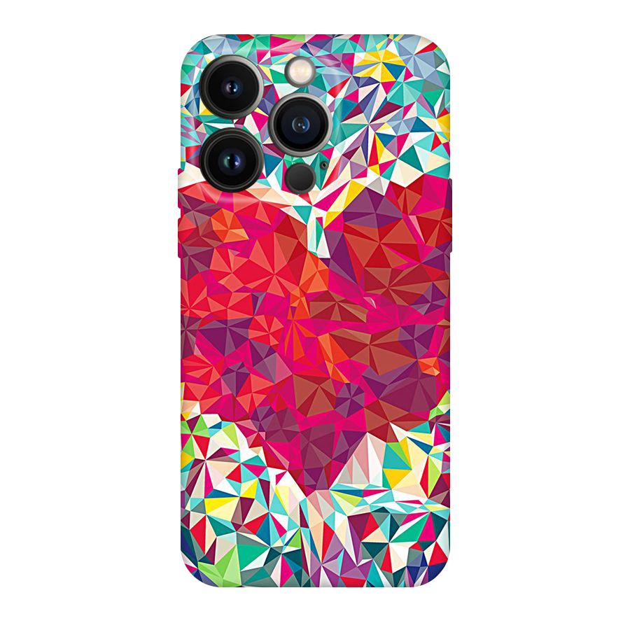 Scrumbled Heart Original Polycarbonate Back Case for iPhone 14 Pro