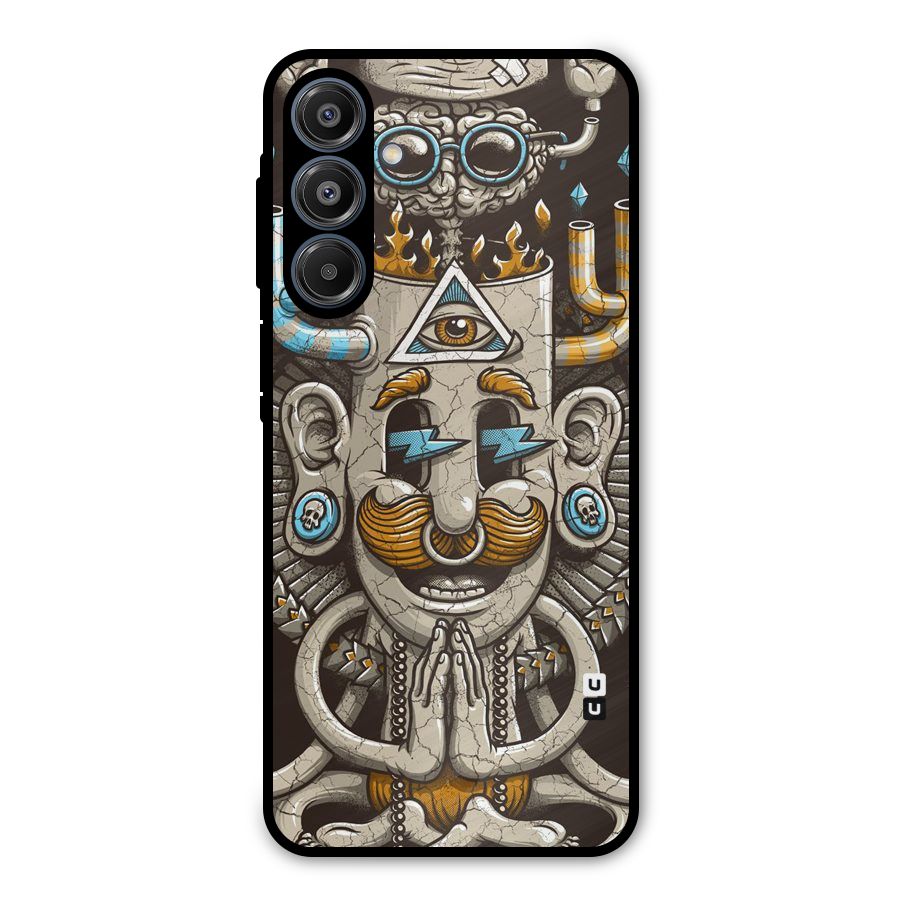 Sculpture Design Metal Back Case for Galaxy A16 5G