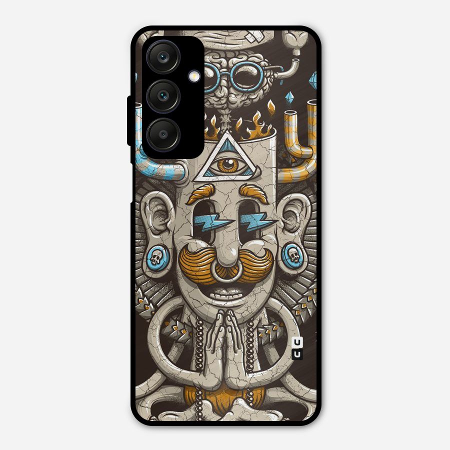 Sculpture Design Metal Back Case for Galaxy A25 5G