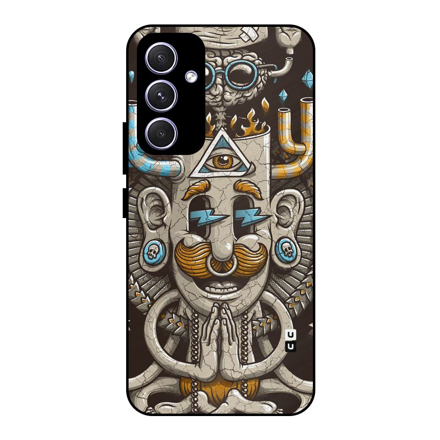 Sculpture Design Metal Back Case for Galaxy A54