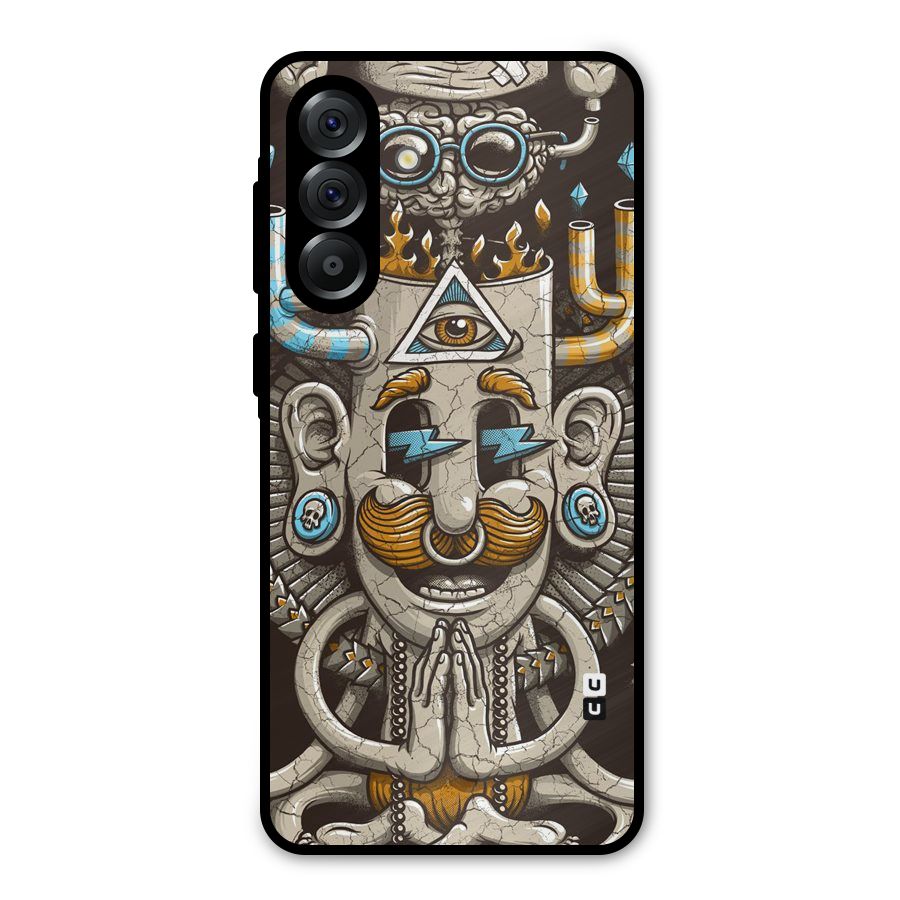 Sculpture Design Metal Back Case for Galaxy A56