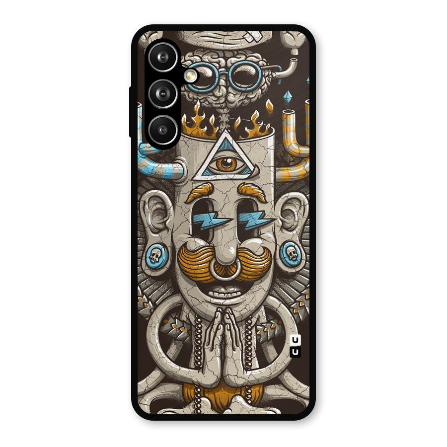 Sculpture Design Metal Back Case for Galaxy F54