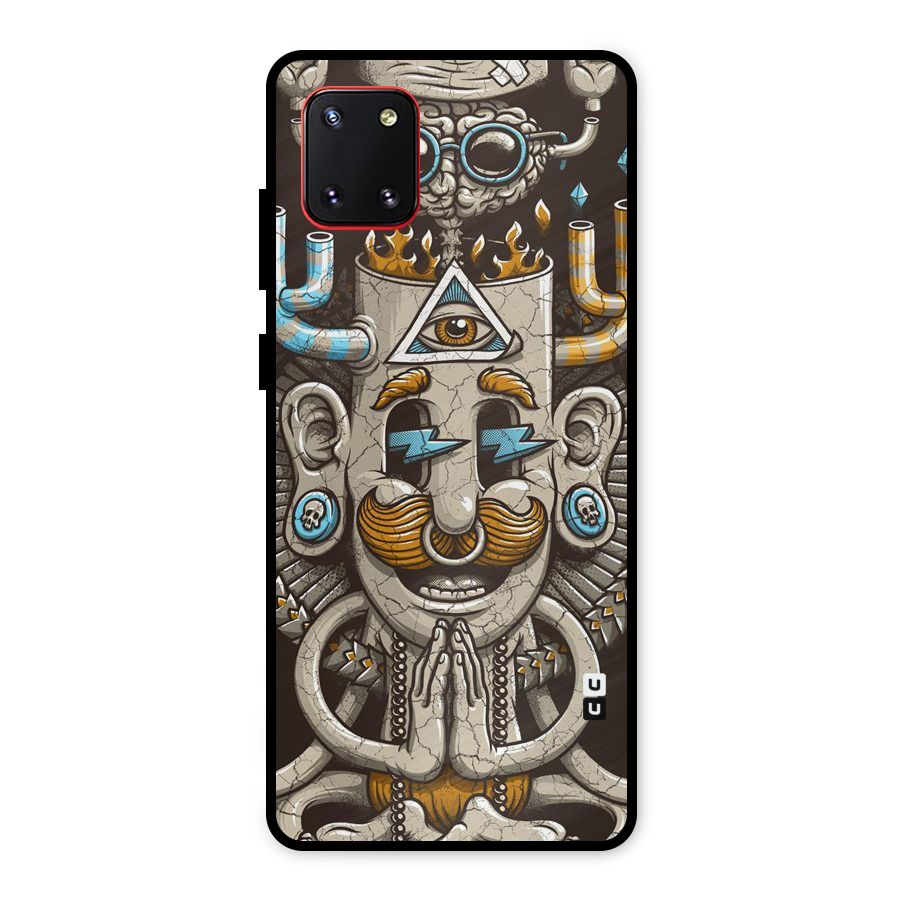 Sculpture Design Metal Back Case for Galaxy Note 10 Lite
