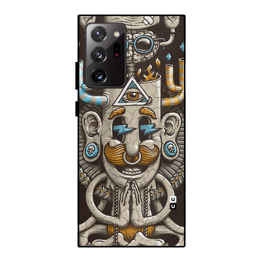 Sculpture Design Metal Back Case for Galaxy Note 20 Ultra