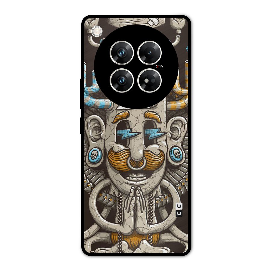 Sculpture Design Metal Back Case for Infinix Zero 40 5G
