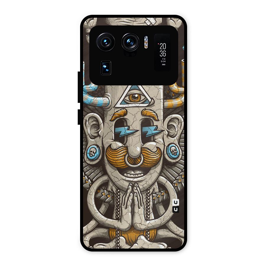 Sculpture Design Metal Back Case for Mi 11 Ultra