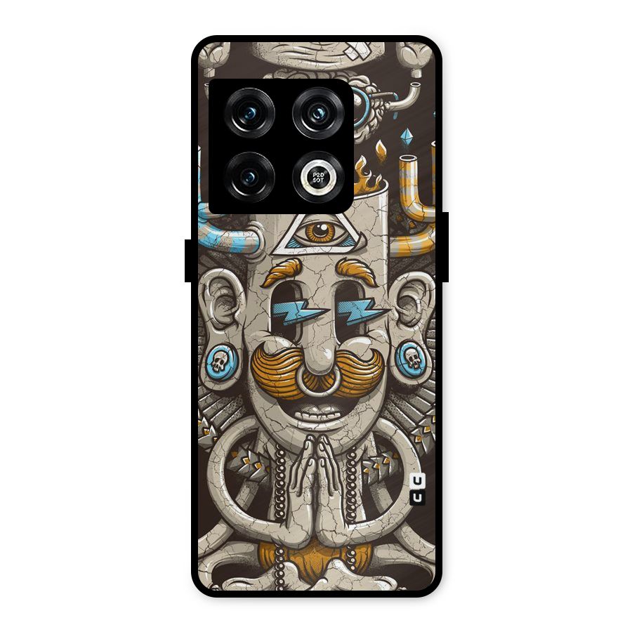 Sculpture Design Metal Back Case for OnePlus 10 Pro 5G