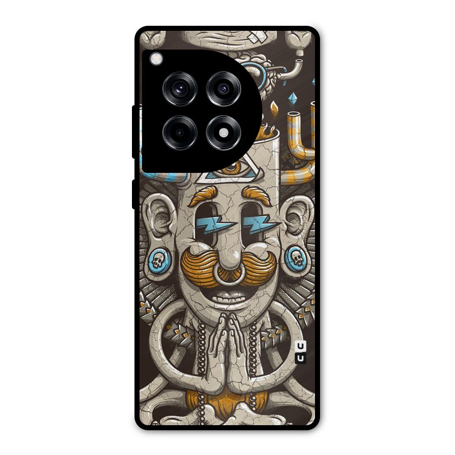 Sculpture Design Metal Back Case for OnePlus 12R