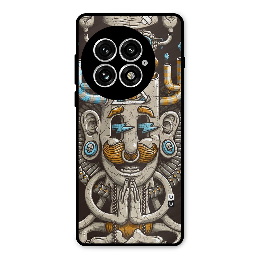 Sculpture Design Metal Back Case for OnePlus 13