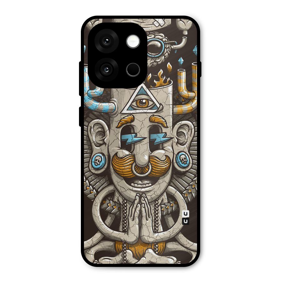 Sculpture Design Metal Back Case for OnePlus 13s