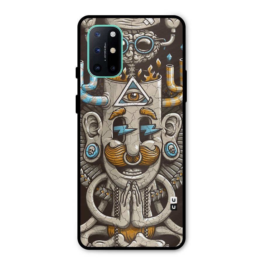 Sculpture Design Metal Back Case for OnePlus 8T