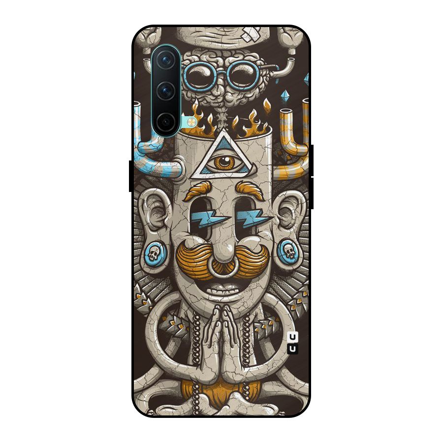 Sculpture Design Metal Back Case for OnePlus Nord CE 5G