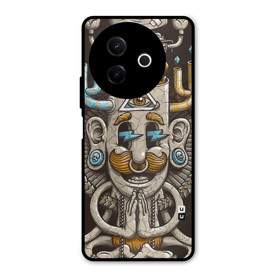 Sculpture Design Metal Back Case for Vivo Y39