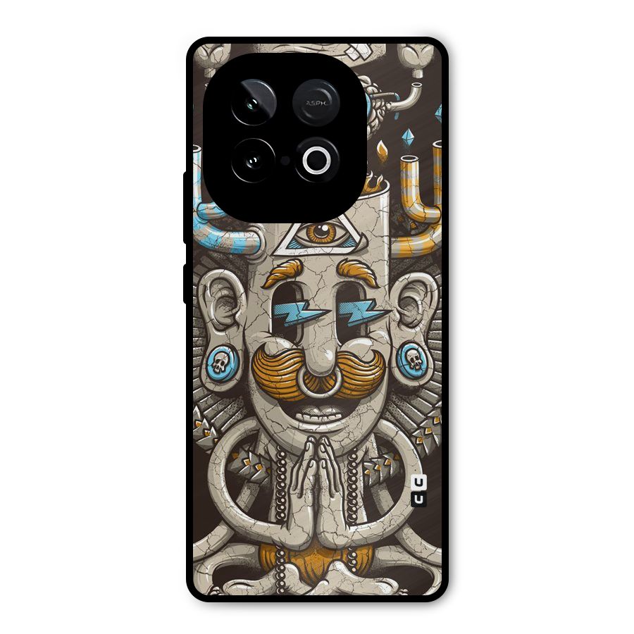 Sculpture Design Metal Back Case for iQOO Neo 10
