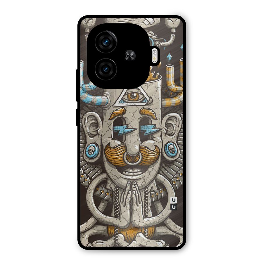 Sculpture Design Metal Back Case for iQOO Neo 10R