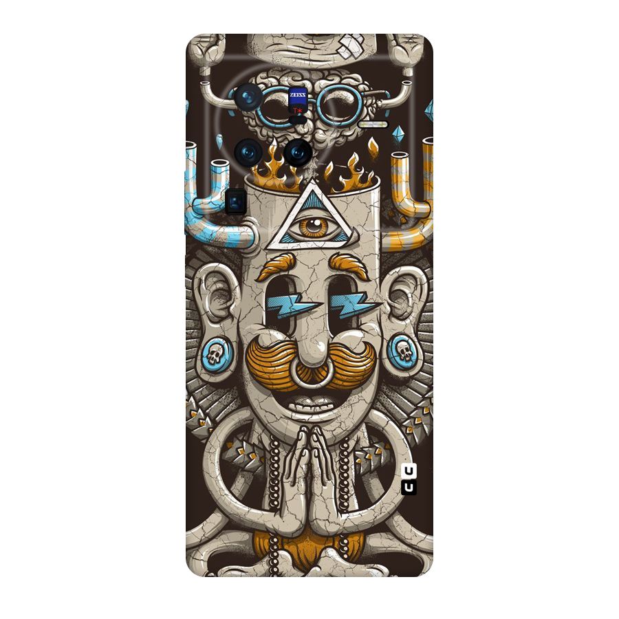 Sculpture Design Original Polycarbonate Back Case for Vivo X80