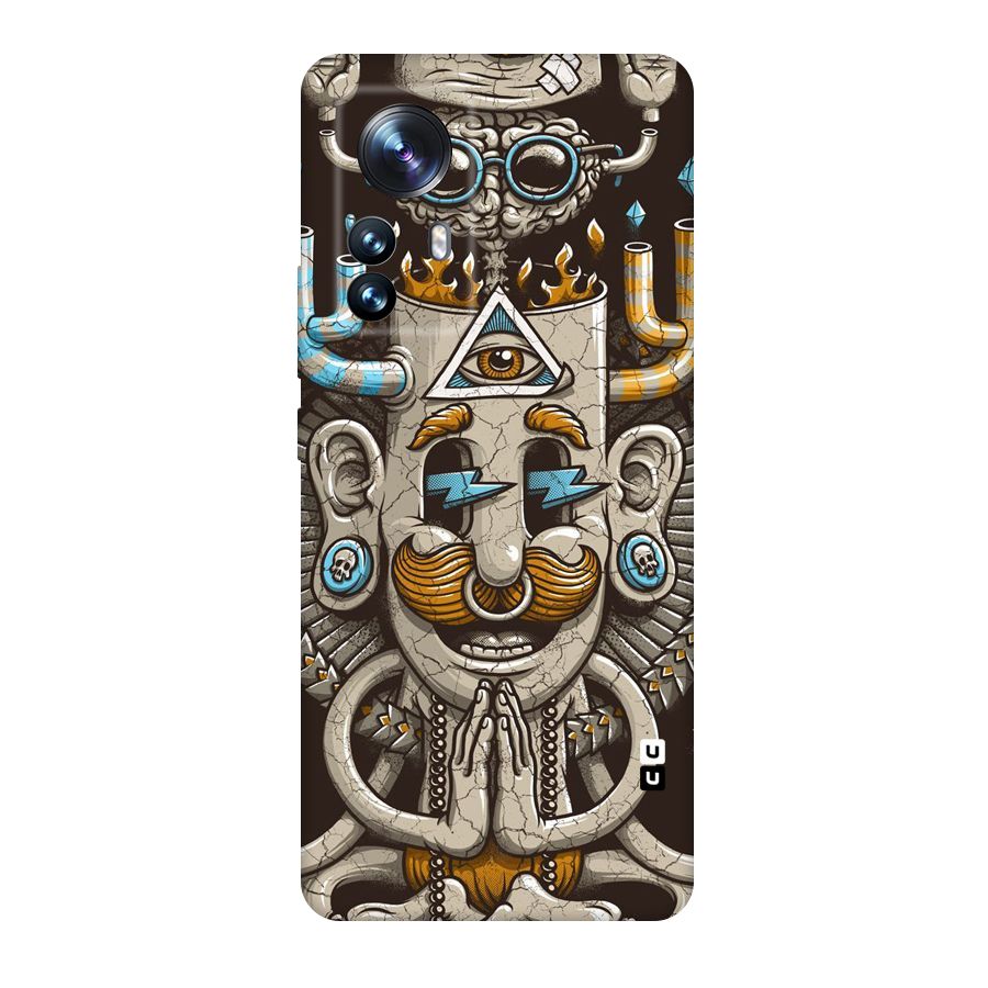 Sculpture Design Original Polycarbonate Back Case for Xiaomi 12 Pro