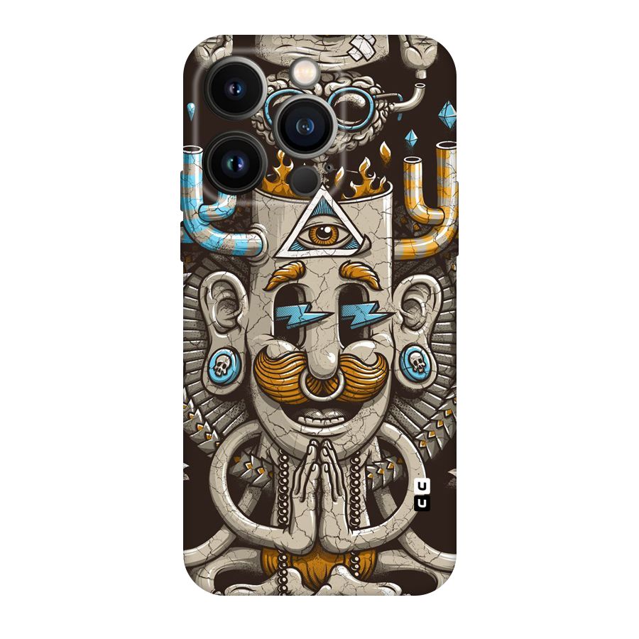 Sculpture Design Original Polycarbonate Back Case for iPhone 14 Pro