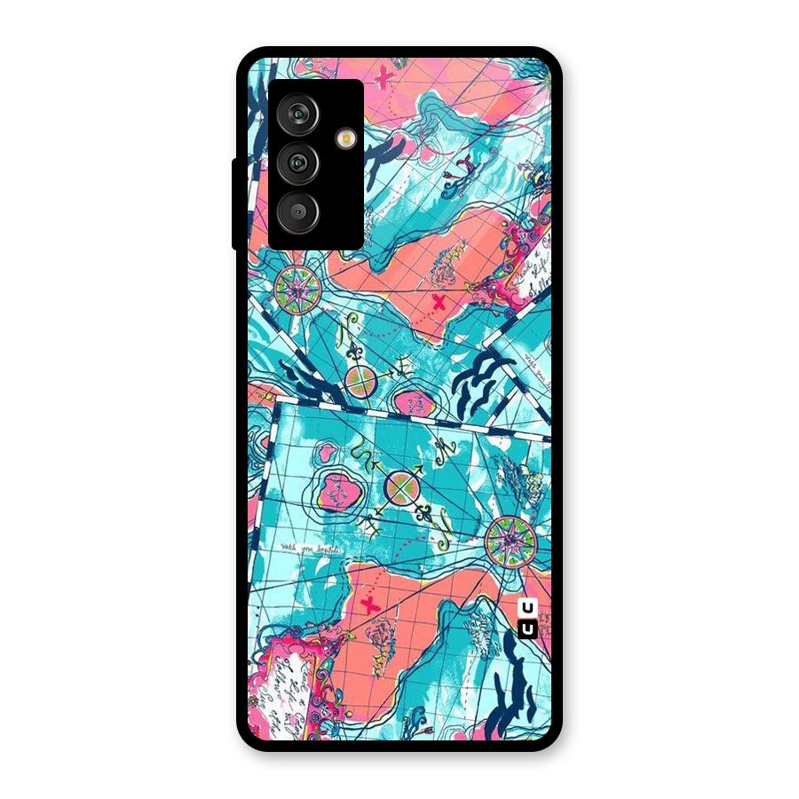 Sea Adventure Glass Back Case for Galaxy M13