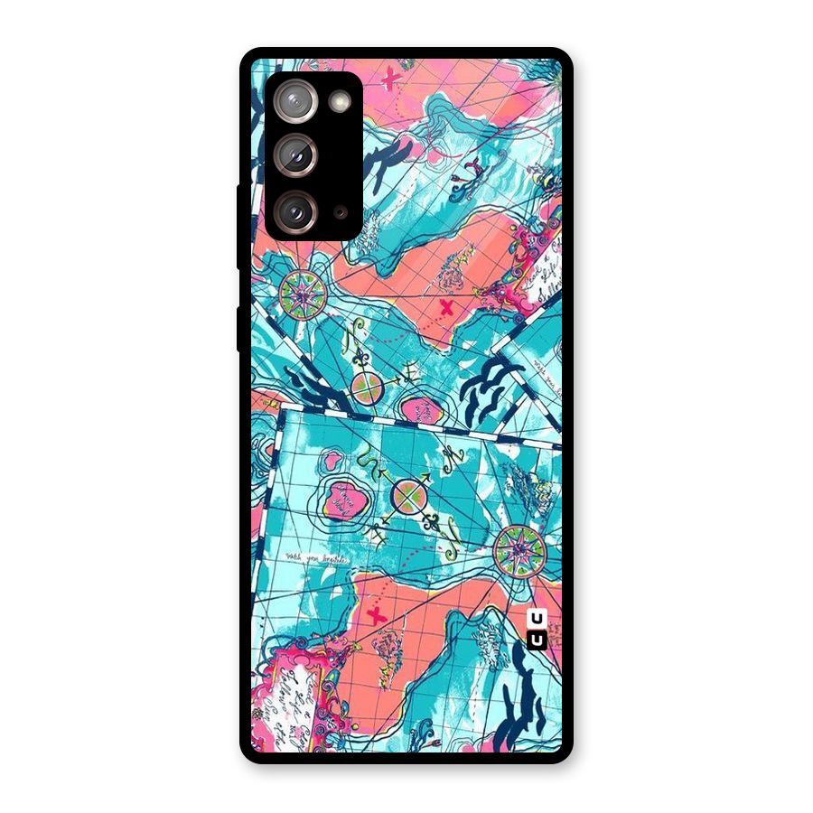 Sea Adventure Glass Back Case for Galaxy Note 20