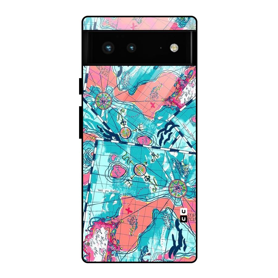 Sea Adventure Glass Back Case for Google Pixel 6