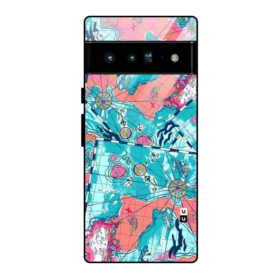 Sea Adventure Glass Back Case for Google Pixel 6 Pro