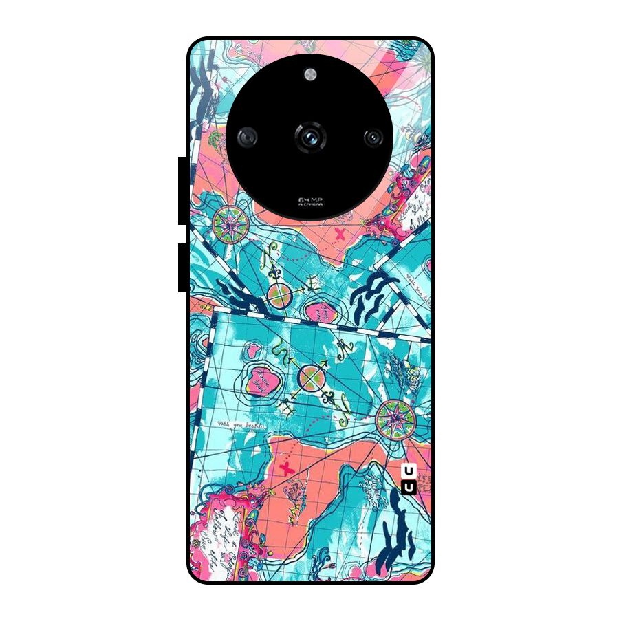 Sea Adventure Glass Back Case for Realme Narzo 60 5G