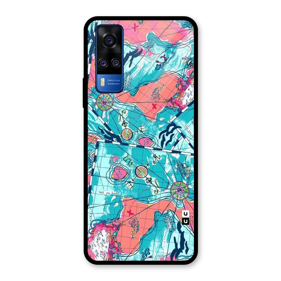 Sea Adventure Glass Back Case for Vivo Y31