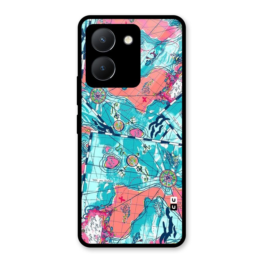 Sea Adventure Glass Back Case for Vivo Y36