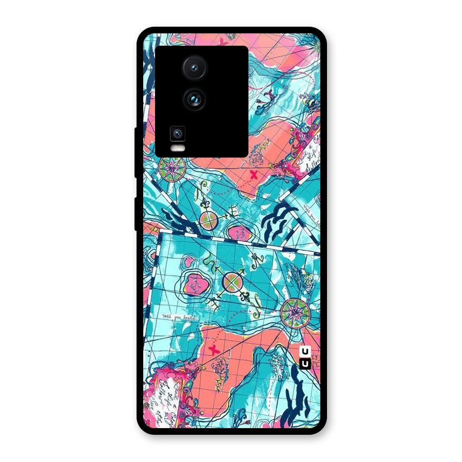Sea Adventure Glass Back Case for Vivo iQOO Neo 7 Pro