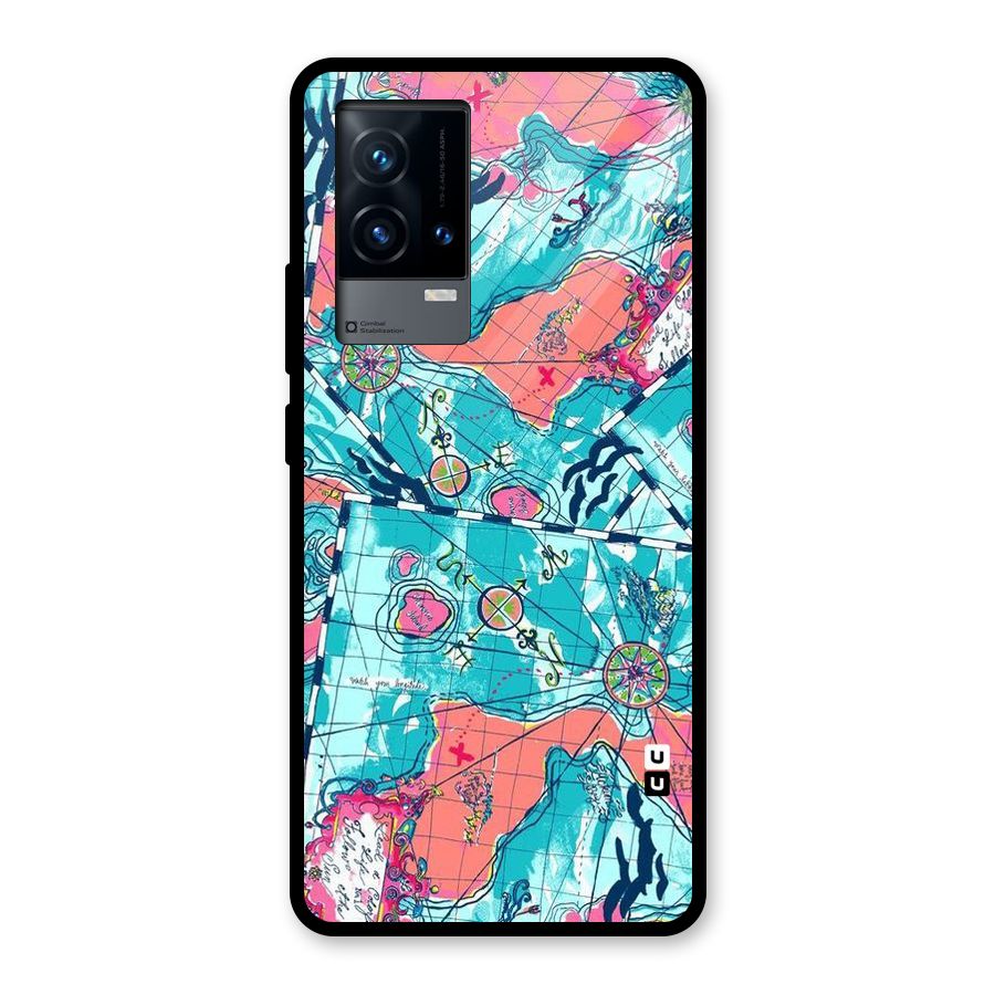 Sea Adventure Glass Back Case for iQOO 9 5G